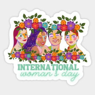 International Woman's Day Sticker